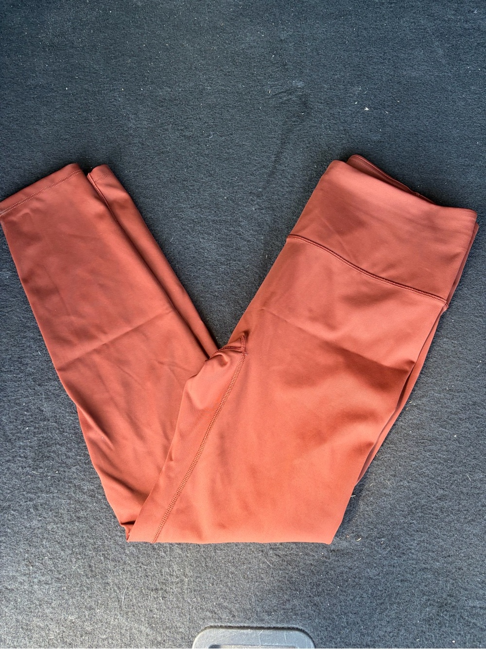 Calia Rust Orange High-Waist Leggings